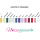 Nastri Organza Portfolio cartella colori