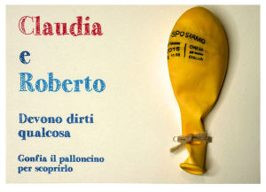 Partecipazione Palloncino tutorial
