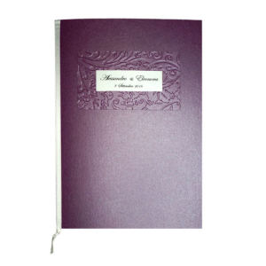 Libretto Messa Elegante Quadrato