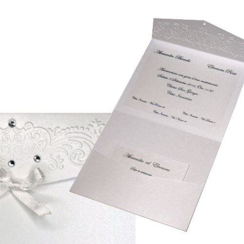 Kit Elegante con Strass portfolio Interno