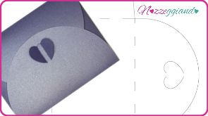Sagome e Template - Busta chiusura Farfalla