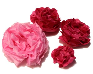 Fiori-di-carta-tessuto-Rosa-Fronte